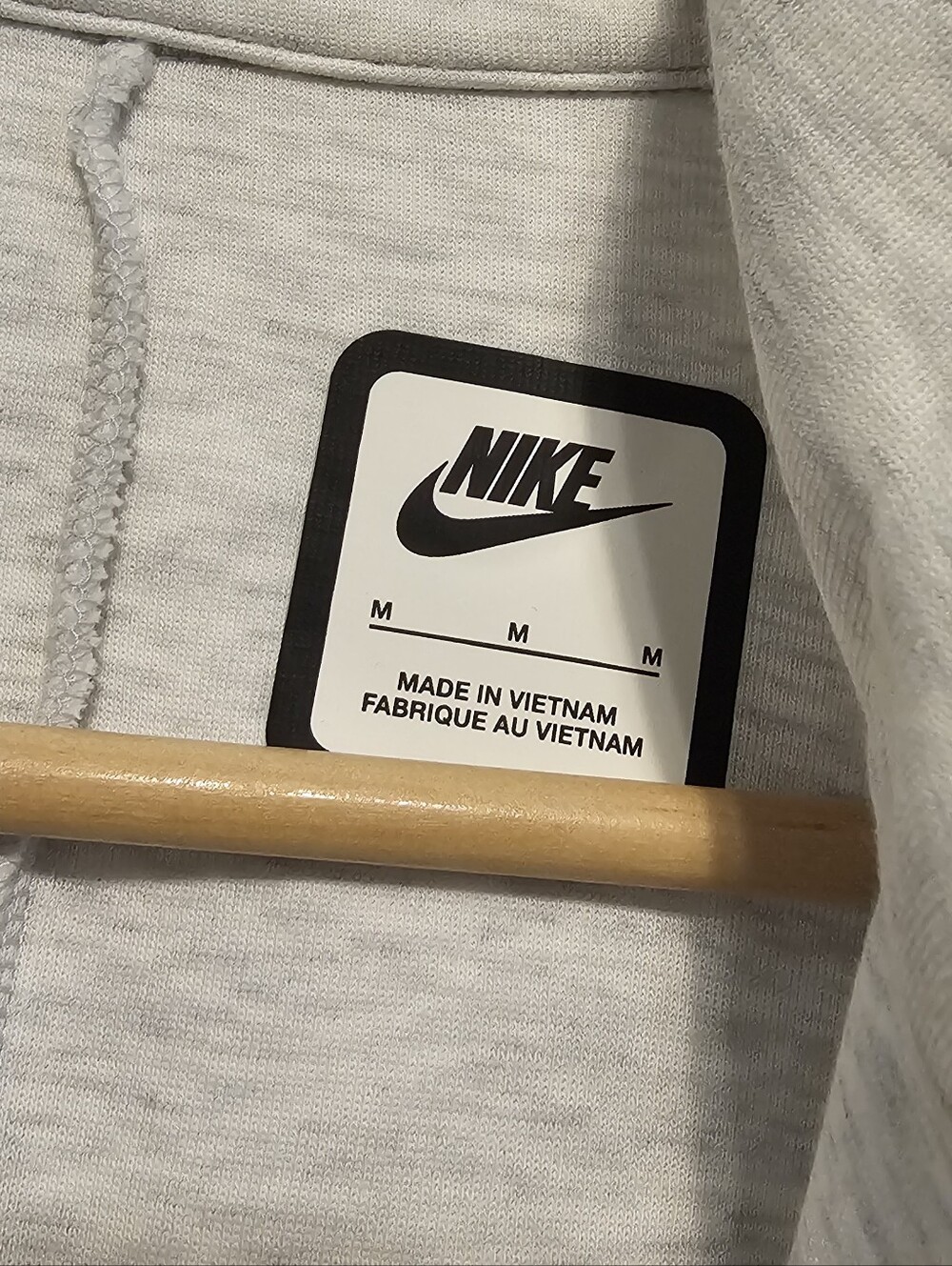 Nike Women's Sportswear Tech Fleece Jumpsuit in Light Gray Medium 8/10 - Picture 9 of 16